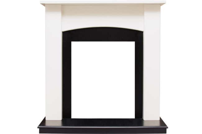 Каминокомплект Baltimore - Слоновая кость, черный с очагом Danville Antique Brass FB2 в Красноярске