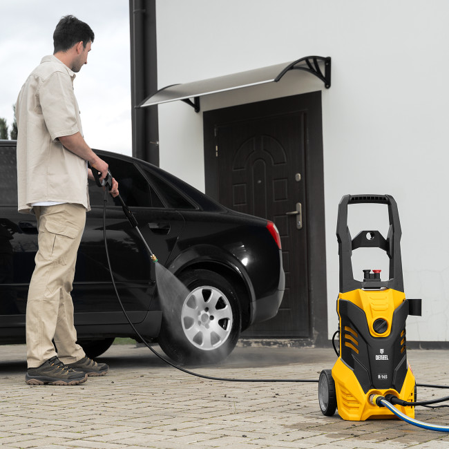 Моечная машина высокого давления R-165, 2200 Вт, 165 бар, 7 л/мин, колесная Denzel в Красноярске