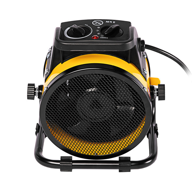 Тепловая пушка, керамический нагреватель (тепловентилятор) DHC 2-100, 230 В, 0.025/1/2 кВт Denzel в Красноярске Тепловая пушка, керамический нагреватель (тепловентилятор) DHC 2-100, 230 В, 0.025/1/2 кВт Denzel в Красноярске