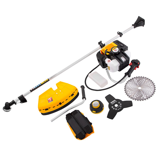 Триммер бензиновый DGT 430, 43 см3, 2.5 л. с, неразъемная штанга, состоит из 2 частей Denzel в Красноярске