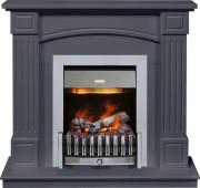 Каминокомплект Boston - Серый графит (Высота 925см) с очагом Danville Chrome FB2 Каминокомплект Boston - Серый графит (Высота 925см) с очагом Danville Chrome FB2