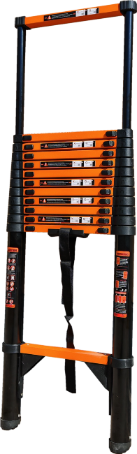 Лестница телескопическая 5,1 м ТАЛМЕТ/TALMET TM-1051С (углеродистая сталь) 1 в Красноярске