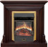 Каминокомплект Bradford - Темный дуб с очагом Majestic FX Brass в Красноярске