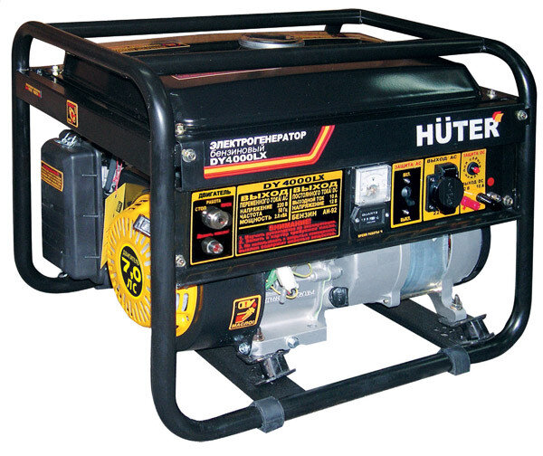 Портативный бензогенератор HUTER DY4000LX в Красноярске