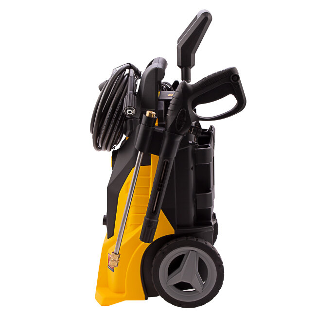 Моечная машина высокого давления R-180i, 2400 Вт, 180 бар, 7.5 л/мин, асинхронный двигатель Denzel в Красноярске Моечная машина высокого давления R-180i, 2400 Вт, 180 бар, 7.5 л/мин, асинхронный двигатель Denzel в Красноярске