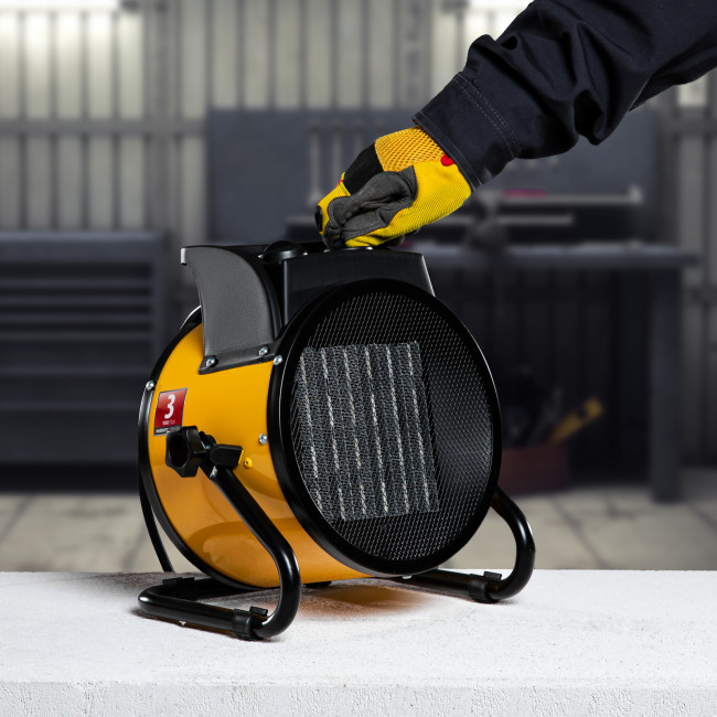 Тепловая пушка, керамический нагреватель (тепловентилятор) DHC 3-150, 230 В, 0.025/1.5/3 кВт Denzel в Красноярске Тепловая пушка, керамический нагреватель (тепловентилятор) DHC 3-150, 230 В, 0.025/1.5/3 кВт Denzel в Красноярске