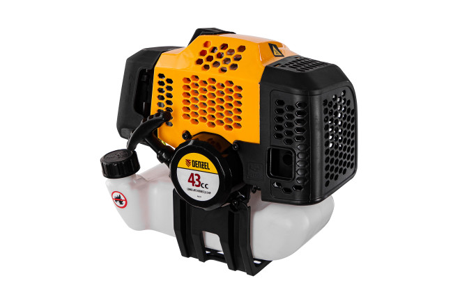 Триммер бензиновый DGT 430S, 43 см3, 2.5 л. с, разъемная штанга, состоит из 2 частей Denzel в Красноярске