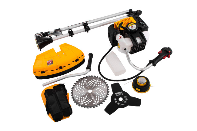 Триммер бензиновый DGT 430S, 43 см3, 2.5 л. с, разъемная штанга, состоит из 2 частей Denzel в Красноярске