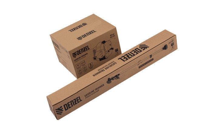 Триммер бензиновый DGT 430S, 43 см3, 2.5 л. с, разъемная штанга, состоит из 2 частей Denzel в Красноярске