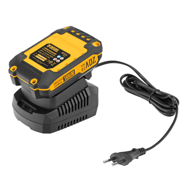 Портативная аккумуляторная газонокосилка CLM-22, Li-ion, 20В, 220 мм // Denzel в Красноярске Портативная аккумуляторная газонокосилка CLM-22, Li-ion, 20В, 220 мм // Denzel в Красноярске