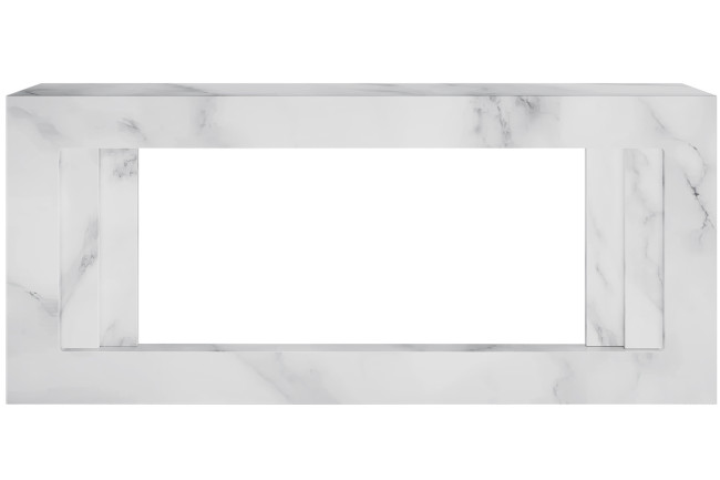 Каминокомплект Line 42 SFT White Marble (Разборный) - Белый мрамор с очагом Vision 42 LOG LED в Красноярске Каминокомплект Line 42 SFT White Marble (Разборный) - Белый мрамор с очагом Vision 42 LOG LED в Красноярске