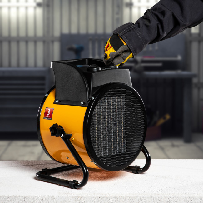 Тепловая пушка, керамический нагреватель (тепловентилятор) DHC 5-400, 230 В, 0.04/3/5 кВт Denzel в Красноярске Тепловая пушка, керамический нагреватель (тепловентилятор) DHC 5-400, 230 В, 0.04/3/5 кВт Denzel в Красноярске