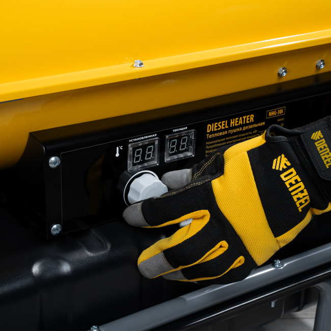 Дизельная тепловая пушка NHG-30i, 30 кВт, 750 м3/ч, непрямой нагрев, цифровой термостат Denzel в Красноярске Дизельная тепловая пушка NHG-30i, 30 кВт, 750 м3/ч, непрямой нагрев, цифровой термостат Denzel в Красноярске