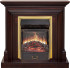 Каминокомплект Bradford - Темный дуб с очагом Majestic FX M Brass в Красноярске