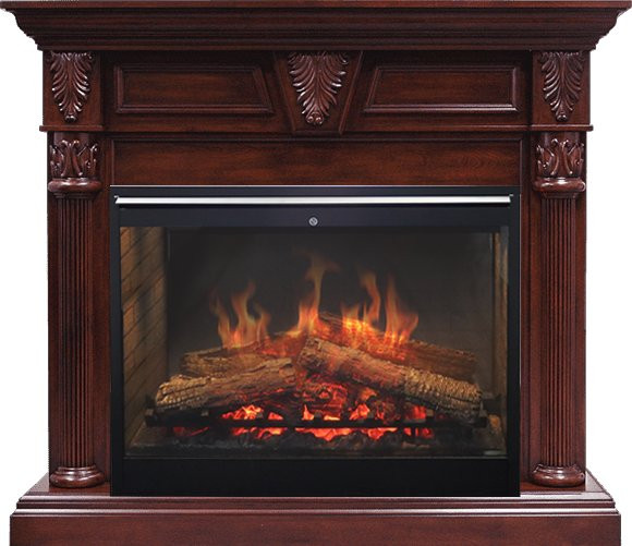 Каминокомплект Sheffield - Темная вишня с очагом Symphony 30'' DF3020-INT в Красноярске
