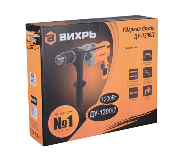 Дрель ударная ДУ-1200/2 Вихрь в Красноярске