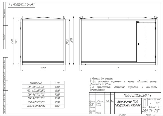 Контейнер Север ПБК-6,5В базовая комплектация в Красноярске