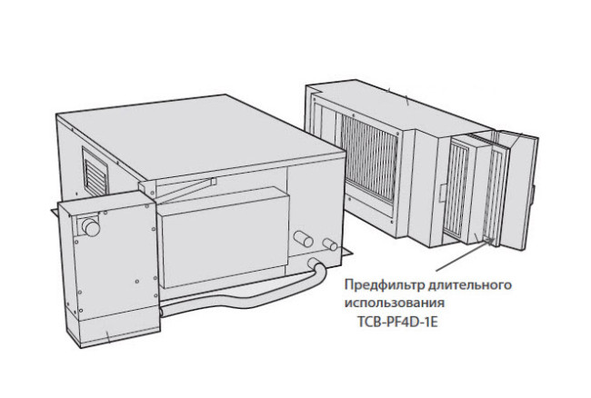 Toshiba Предфильтр длительного использования (TCB-PF4D-1E) в Красноярске