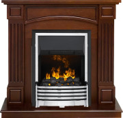 Каминокомплект Boston - Темный дуб (Высота 925см) с очагом Flagstaff Каминокомплект Boston - Темный дуб (Высота 925см) с очагом Flagstaff