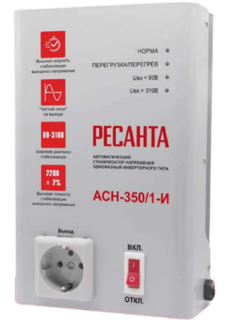 Стабилизатор АСН-350/1-И Ресанта в Красноярске