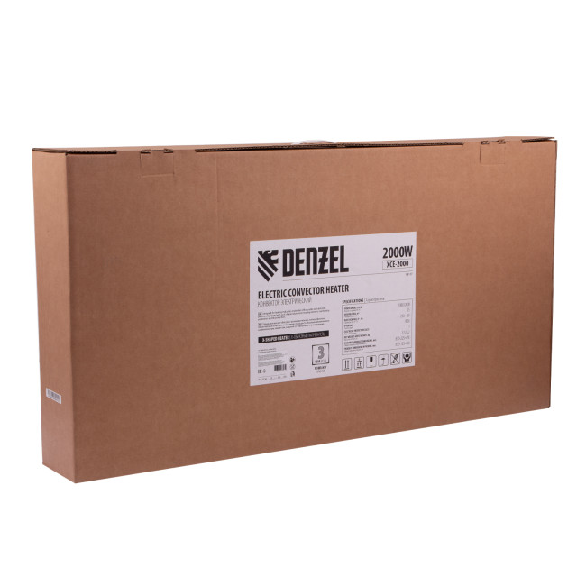 Конвектор электрический XCE-2000, 230 В, 2000 Вт, X-образный нагреватель Denzel в Красноярске Конвектор электрический XCE-2000, 230 В, 2000 Вт, X-образный нагреватель Denzel в Красноярске