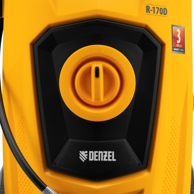 Моечная машина высокого давления R-170D, 2000 Вт, 170 бар, 360 л/ч, с барабаном Denzel в Красноярске