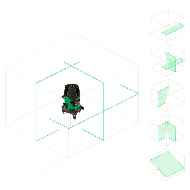 Лазерный уровень RGK LP-62G с калибровкой в Красноярске
