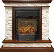 Каминокомплект Calgary - Дуб / Сланец бежевый с очагом Majestic FX M Black RC Каминокомплект Calgary - Дуб / Сланец бежевый с очагом Majestic FX M Black RC