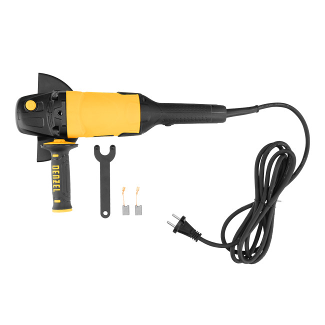 Машина шлифовальная угловая AG150-1500, 1500 Вт, 150 мм, 8500 об/мин Denzel в Красноярске Машина шлифовальная угловая AG150-1500, 1500 Вт, 150 мм, 8500 об/мин Denzel в Красноярске