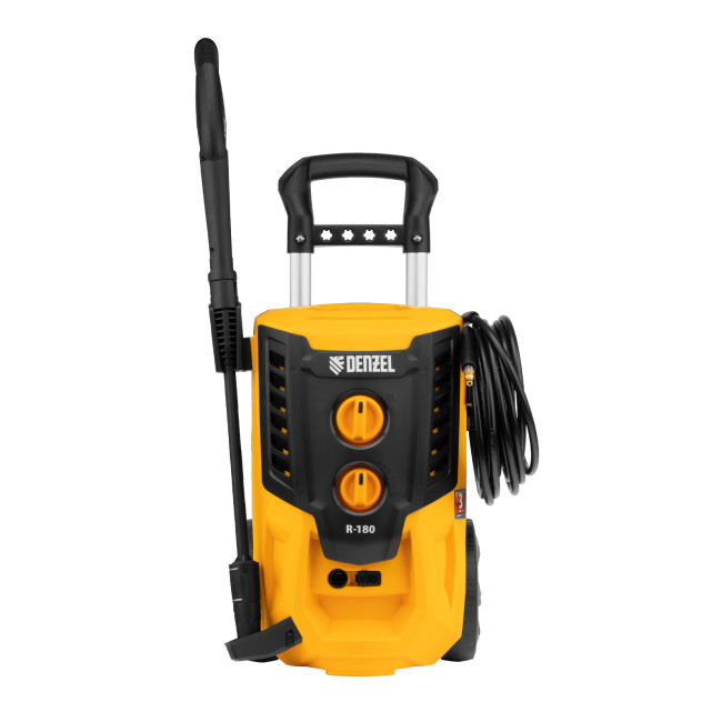 Моечная машина высокого давления R-180, 2200 Вт, 180 бар, 380 л/ч, колесная Denzel в Красноярске Моечная машина высокого давления R-180, 2200 Вт, 180 бар, 380 л/ч, колесная Denzel в Красноярске