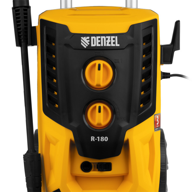 Моечная машина высокого давления R-180, 2200 Вт, 180 бар, 380 л/ч, колесная Denzel в Красноярске Моечная машина высокого давления R-180, 2200 Вт, 180 бар, 380 л/ч, колесная Denzel в Красноярске