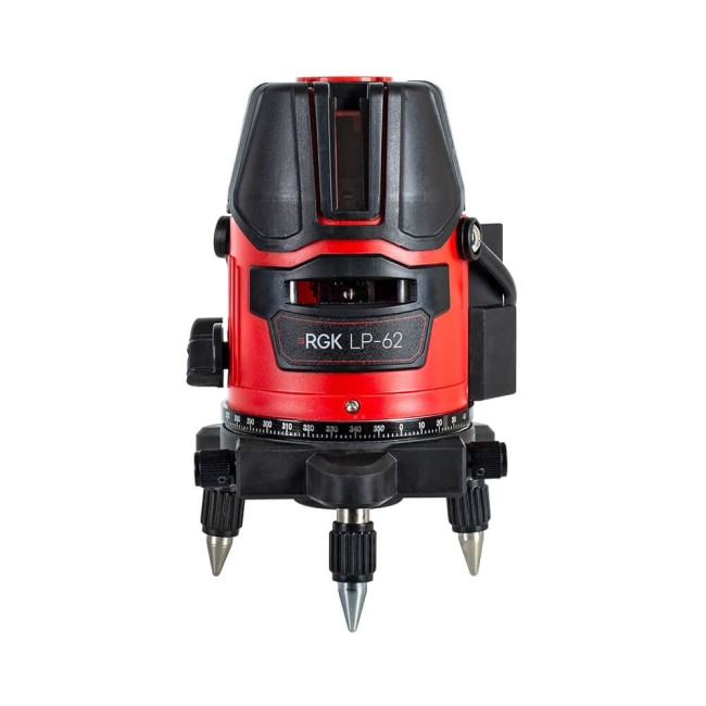 Комплект: лазерный уровень RGK LP-62 + штанга-упор RGK CG-2 в Красноярске