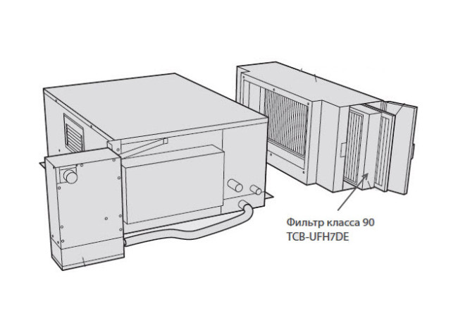Toshiba Фильтр класса 90 (TCB-UFH7DE) в Красноярске