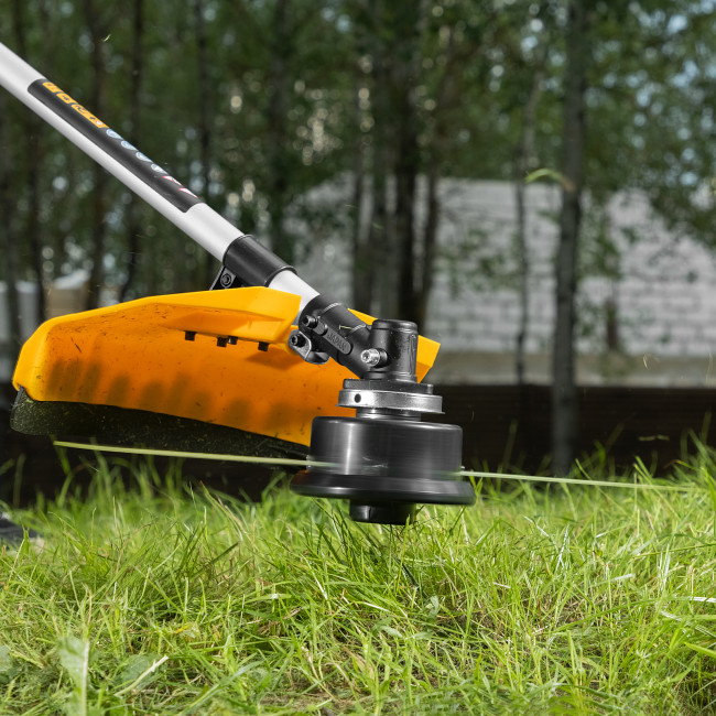 Триммер бензиновый DR-33, 33 см3, неразъемная штанга, состоит из 2 частей Denzel в Красноярске Триммер бензиновый DR-33, 33 см3, неразъемная штанга, состоит из 2 частей Denzel в Красноярске