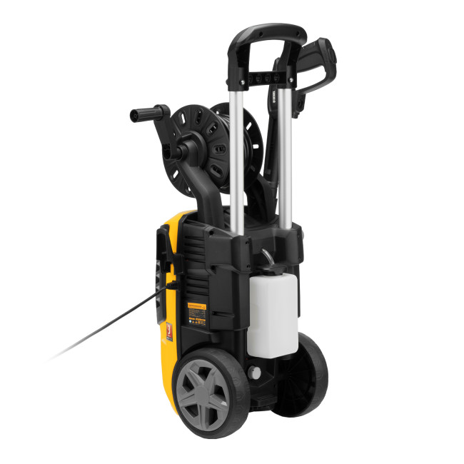 Моечная машина высокого давления R-180D, 2200 Вт, 180 бар, 380 л/ч, с барабаном Denzel в Красноярске Моечная машина высокого давления R-180D, 2200 Вт, 180 бар, 380 л/ч, с барабаном Denzel в Красноярске