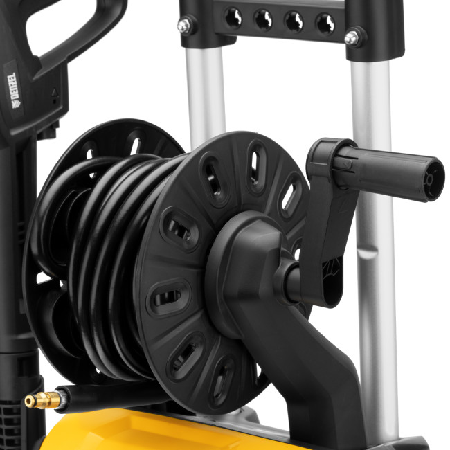 Моечная машина высокого давления R-180D, 2200 Вт, 180 бар, 380 л/ч, с барабаном Denzel в Красноярске Моечная машина высокого давления R-180D, 2200 Вт, 180 бар, 380 л/ч, с барабаном Denzel в Красноярске