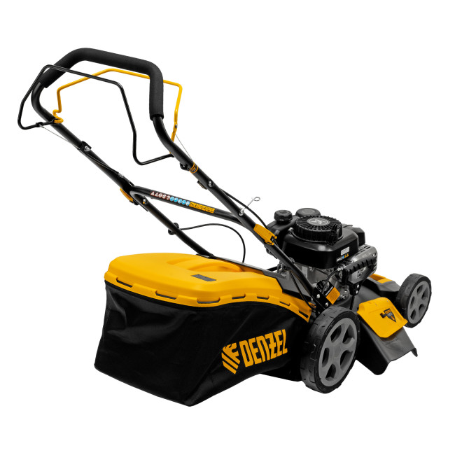 Газонокосилка бензиновая GLR-460SP-ZS, 149 см3, ширина 46 см, привод, травосборник 65 л Denzel в Красноярске Газонокосилка бензиновая GLR-460SP-ZS, 149 см3, ширина 46 см, привод, травосборник 65 л Denzel в Красноярске