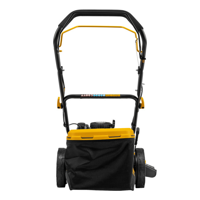 Газонокосилка бензиновая GLR-460SP-ZS, 149 см3, ширина 46 см, привод, травосборник 65 л Denzel в Красноярске Газонокосилка бензиновая GLR-460SP-ZS, 149 см3, ширина 46 см, привод, травосборник 65 л Denzel в Красноярске