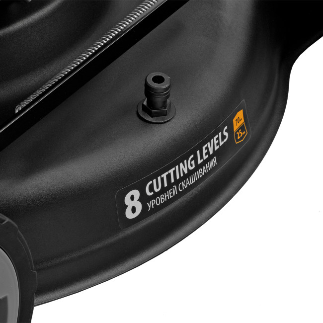 Газонокосилка бензиновая GLR-460SP-ZS, 149 см3, ширина 46 см, привод, травосборник 65 л Denzel в Красноярске Газонокосилка бензиновая GLR-460SP-ZS, 149 см3, ширина 46 см, привод, травосборник 65 л Denzel в Красноярске