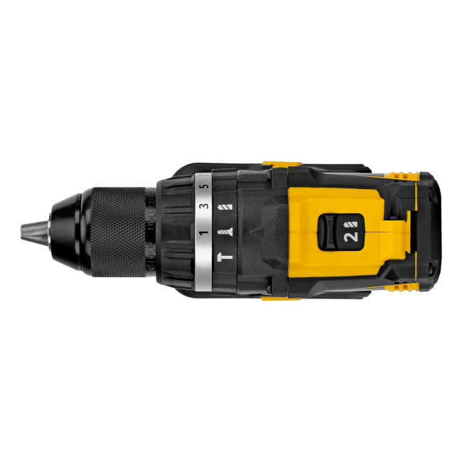 Дрель-шуруповерт аккумуляторная ударная бесщет CIDB-IB-18-02, Li-Ion, 18 В, 2 акк. Denzel в Красноярске