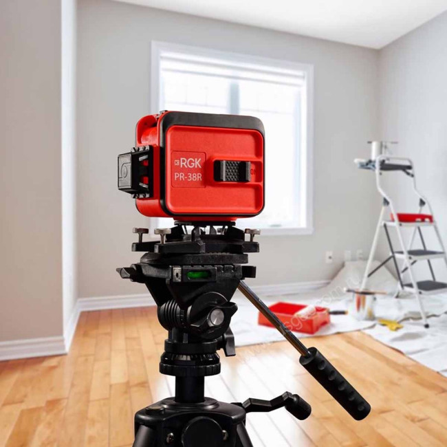 Лазерный уровень RGK PR-38R с калибровкой в Красноярске