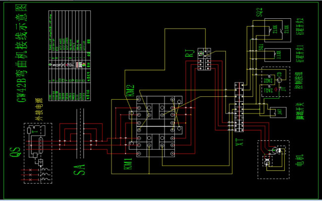 Станок для гибки арматуры с концевиком ТСС GW 42В в Красноярске