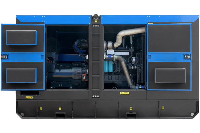 Дизельный генератор ТСС АД-250С-Т400 в шумозащитном кожухе с АВР в Красноярске Дизельный генератор ТСС АД-250С-Т400 в шумозащитном кожухе с АВР в Красноярске