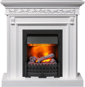 Каминокомплект Valletta - Белый (Ширина 1040 мм) с очагом Danville Black FB2 Каминокомплект Valletta - Белый (Ширина 1040 мм) с очагом Danville Black FB2