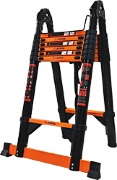 Лестница телескопическая трансформер 2,5/5,0 м ТАЛМЕТ/TALMET TM-5050C Лестница телескопическая трансформер 2,5/5,0 м ТАЛМЕТ/TALMET TM-5050C