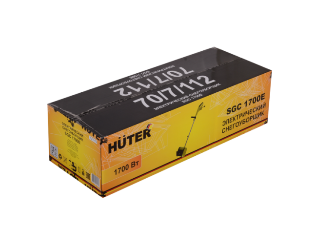 Снегоуборщик электрический Huter SGC 1700E в Красноярске