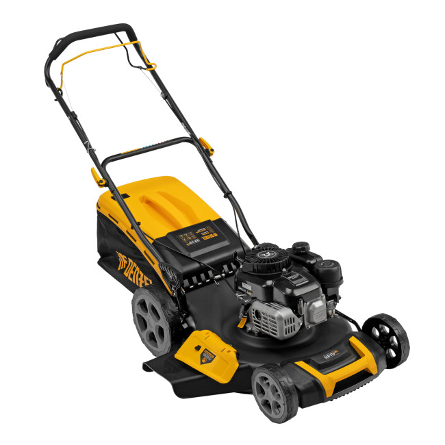 Газонокосилка бензиновая GLR-510SP-ZS, 171 см3, ширина 51 см, привод, травосборник 65 л Denzel в Красноярске Газонокосилка бензиновая GLR-510SP-ZS, 171 см3, ширина 51 см, привод, травосборник 65 л Denzel в Красноярске