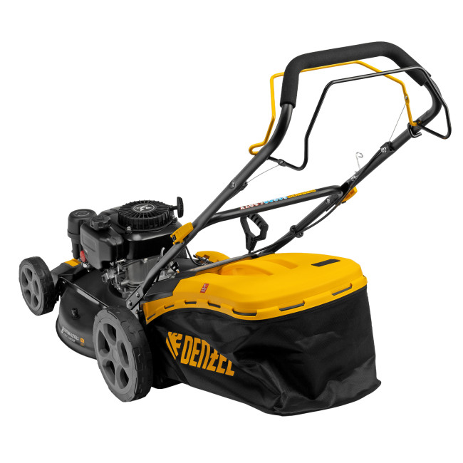 Газонокосилка бензиновая GLR-510SP-ZS, 171 см3, ширина 51 см, привод, травосборник 65 л Denzel в Красноярске Газонокосилка бензиновая GLR-510SP-ZS, 171 см3, ширина 51 см, привод, травосборник 65 л Denzel в Красноярске