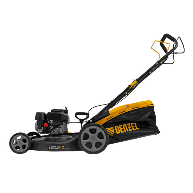Газонокосилка бензиновая GLR-510SP-ZS, 171 см3, ширина 51 см, привод, травосборник 65 л Denzel в Красноярске Газонокосилка бензиновая GLR-510SP-ZS, 171 см3, ширина 51 см, привод, травосборник 65 л Denzel в Красноярске