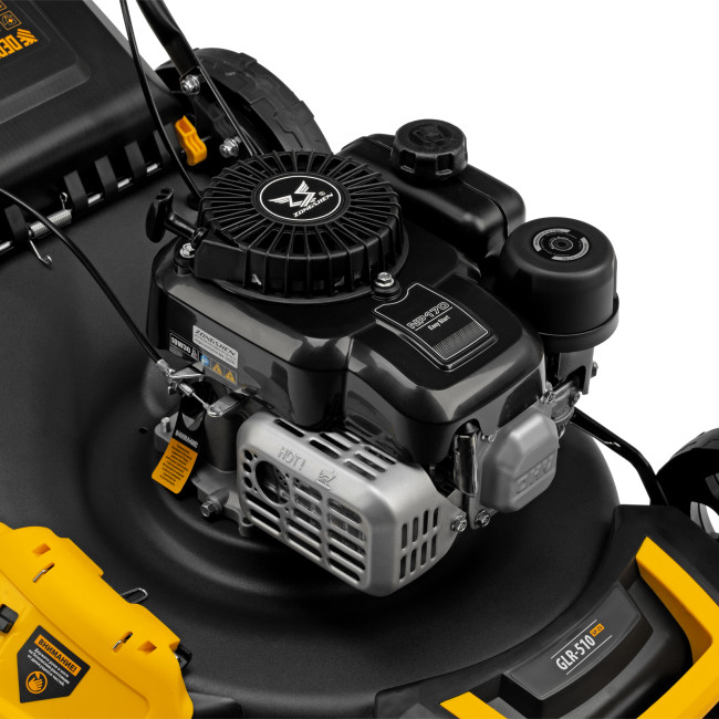 Газонокосилка бензиновая GLR-510SP-ZS, 171 см3, ширина 51 см, привод, травосборник 65 л Denzel в Красноярске Газонокосилка бензиновая GLR-510SP-ZS, 171 см3, ширина 51 см, привод, травосборник 65 л Denzel в Красноярске